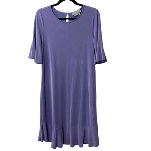 By Anthro Purple shift Dress Size Small